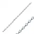 White CZ Stone Heart Cluster Bracelet