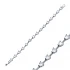 White CZ Heart Cluster 925 Sterling Silver Bracelet
