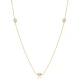 Almond CZ 80 Cm 925 Sterling Silver Necklace | 925 Sterling Silver Wholesale | Sade Silver Almond CZ 80 Cm 925 Sterling Silver Necklace - Sade 925 Silver Jewelry