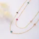 Mix Long 100 Cm 925 Sterling Silver Necklace | 925 Sterling Silver Wholesale | Sade Silver Mix Long 100 Cm 925 Sterling Silver Necklace - Sade 925 Silver Jewelry