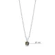 Ø7 mm Round Zultanite Silver Charm Necklace Ø7 mm Round Zultanite Silver Charm Necklace