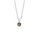 Ø7 mm Round Zultanite Silver Charm Necklace Ø7 mm Round Zultanite Silver Charm Necklace