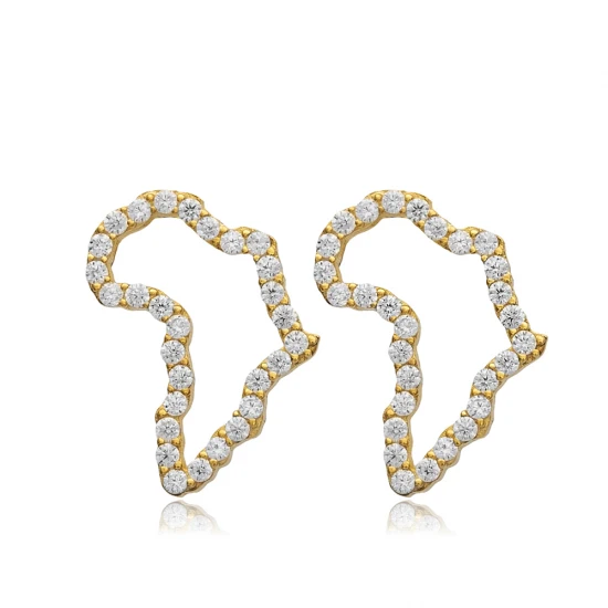 EAR-7701 | 925 Sterling Silver Wholesale | Sade Silver EAR-7701 - Sade 925 Silver Jewelry
