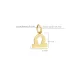 Libra Zodiac Sign Plain Horoscope Silver Charm Libra Zodiac Sign Plain Horoscope Silver Charm