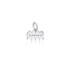 Aquarius Zodiac Sign Plain Horoscope Silver Necklace Aquarius Zodiac Sign Plain Horoscope Silver Necklace