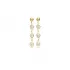 Minimalist CZ Round Design Stud Earrings