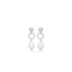 Pearl Ball Long 925 Sterling Silver Earrings