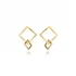 Square Plain 925 Sterling Silver Earrings