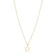 Simple Star Plain 925 Sterling Silver Necklace