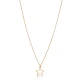 Simple Star Plain 925 Sterling Silver Necklace