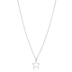 Simple Star Plain 925 Sterling Silver Necklace
