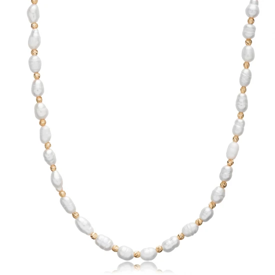 Turkish Pearl Ball 925 Sterling Silver Necklace Turkish Pearl Ball 925 Sterling Silver Necklace