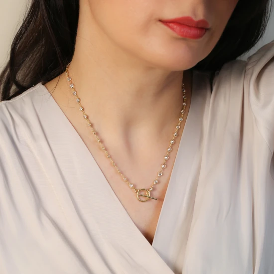 Turkish Chain Lock 925 Sterling Silver Necklace Turkish Chain Lock 925 Sterling Silver Necklace