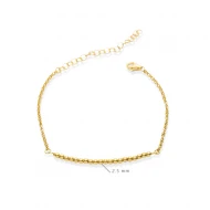 2.5mm Ball Chain 925 Sterling Silver Bracelet