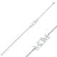 Mom Plain Rolo Chain 925 Sterling Silver Bracelet | 925 Sterling Silver Wholesale | Sade Silver Mom Plain Rolo Chain 925 Sterling Silver Bracelet - Sade 925 Silver Jewelry
