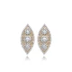 Turkish CZ Evil Eye 925 Sterling Silver Earrings