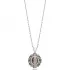 Oval Elegant Zultanite Silver Charm Necklace