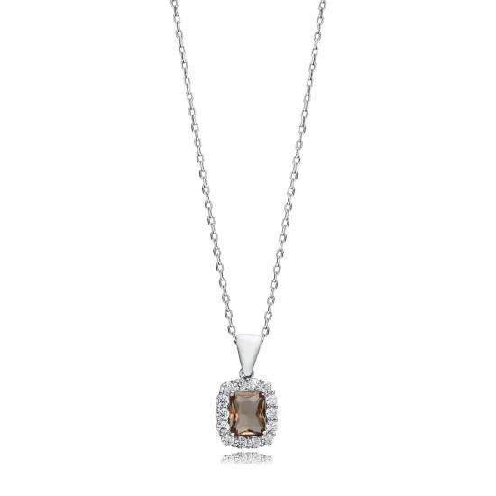 Baguette Zultanite 925 Sterling Silver Necklace