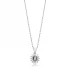 Flower Oval Zultanite 925 Sterling Silver Necklace