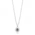 Flower Pear Zultanite 925 Sterling Silver Necklace
