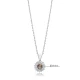 Round Flower Zultanite 925 Sterling Silver Necklace Round Flower Zultanite 925 Sterling Silver Necklace
