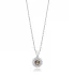 Round Flower Zultanite 925 Sterling Silver Necklace