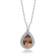 Pear 17 X 21mm Zultanite 925 Sterling Silver Necklace Pear 17 X 21mm Zultanite 925 Sterling Silver Necklace