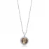 18mm Round Shape Zultanite 925 Sterling Silver Necklace