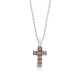 15 X 21mm Baguette Cross Zultanite 925 Silver Necklace - Sade 925 Silver Jewelry