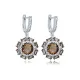 Round Dangle Zultanite 925 Sterling Silver Earrings Round Dangle Zultanite 925 Sterling Silver Earrings