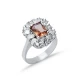 15 X 17mm Baguette Cluster Zultanite 925 Silver Ring 15 X 17mm Baguette Cluster Zultanite 925 Silver Ring