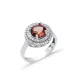 Ø15 mm Round Design Cluster Zultanite Ring Ø15 mm Round Design Cluster Zultanite Ring