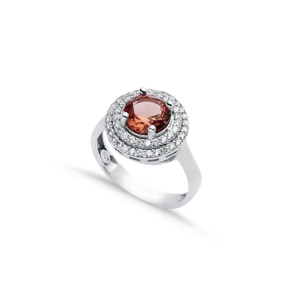 Ø15 mm Round Design Cluster Zultanite Ring Ø15 mm Round Design Cluster Zultanite Ring