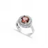 Ø15 mm Round Design Cluster Zultanite Ring