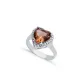 14 X 14mm Heart Cluster Zultanite Sterling Silver Ring 14 X 14mm Heart Cluster Zultanite Sterling Silver Ring