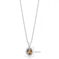 10 X 13mm Oval Zultanite 925 Sterling Silver Necklace