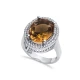 18 X 21mm Oval Shiny CZ Zultanite Sterling Silver Ring 18 X 21mm Oval Shiny CZ Zultanite Sterling Silver Ring