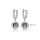 10mm Round Cluster Zultanite Sterling Silver Earrings