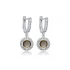 10mm Round Cluster Zultanite Sterling Silver Earrings