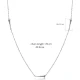 Minimalist Chain Long 925 Sterling Silver Necklace Minimalist Chain Long 925 Sterling Silver Necklace