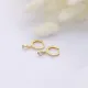 Teardrop Clear CZ Dangle 925 Sterling Silver Earrings