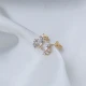 Tiny CZ Baguette 925 Sterling Silver Earrings