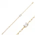 Clear CZ Baguette 925 Sterling Silver Bracelet