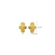 Vintage Elegant Shape Jewelry 22K Stud Earrings Vintage Elegant Shape Jewelry 22K Stud Earrings