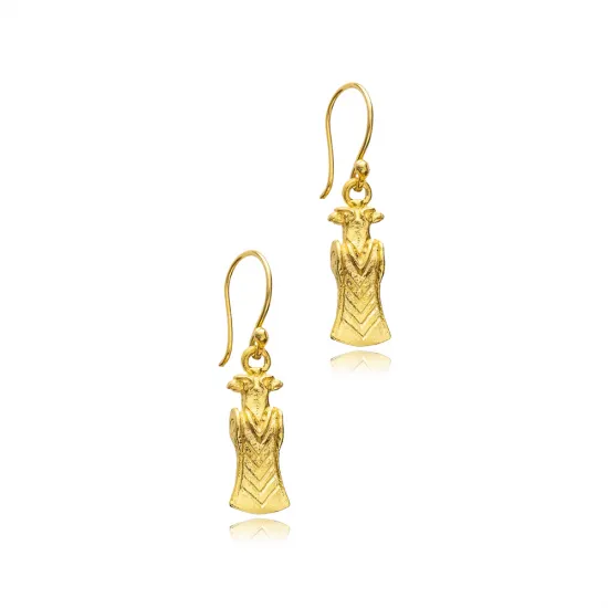 Eagle Design 22K Vintage Hook Earrings Eagle Design 22K Vintage Hook Earrings