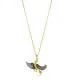 Ancient Eagle Symbol 22 Karat Vintage Silver Necklace Ancient Eagle Symbol 22 Karat Vintage Silver Necklace