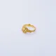 22 Karat Gold Plated Popular Style Vintage Silver Ring 22 Karat Gold Plated Popular Style Vintage Silver Ring