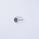 Oxidized Justice Libra Symbol Vintage 925 Silver Ring