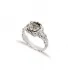 Oxidized Justice Libra Symbol Vintage 925 Silver Ring