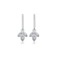 Turkish Flower Bar 925 Sterling Silver Earrings Turkish Flower Bar 925 Sterling Silver Earrings